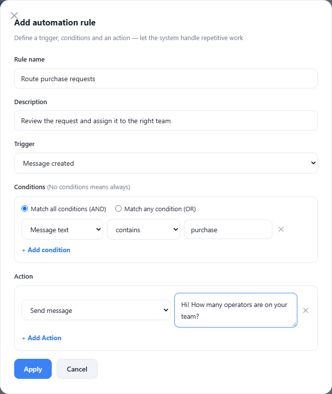 Automation and outreach in the actual panel